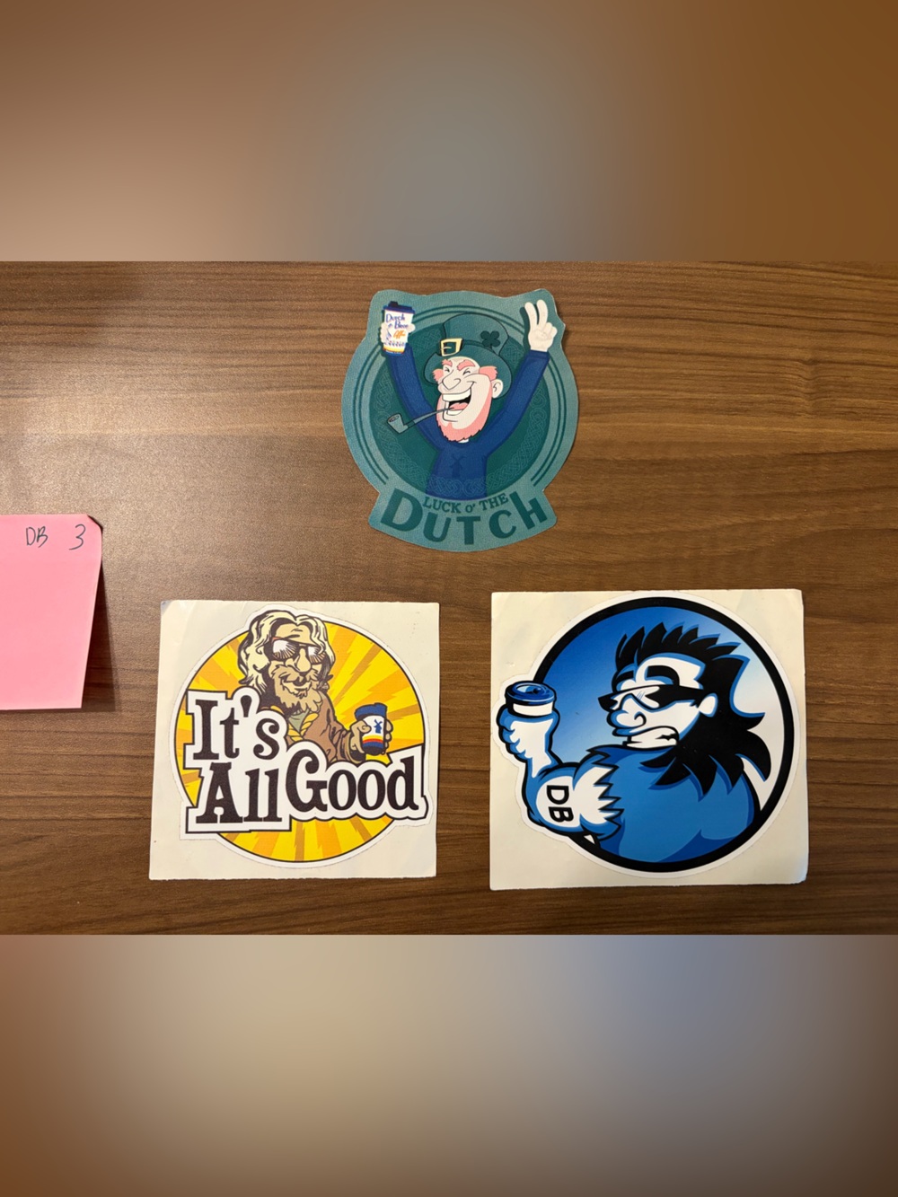 Dutch Bros Rare Sticker Set
